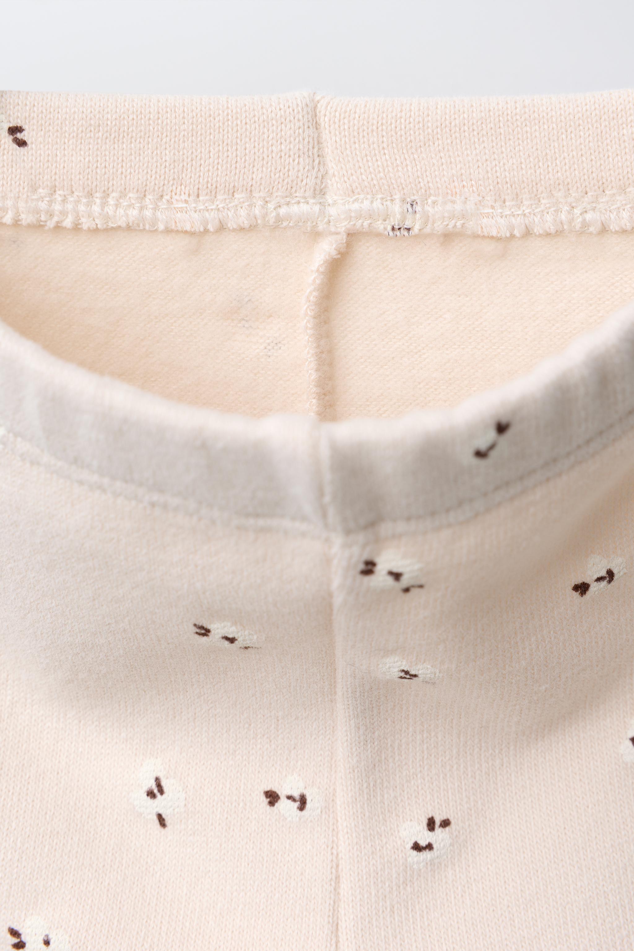 LEGGING BIEN CHAUD À FLEURS